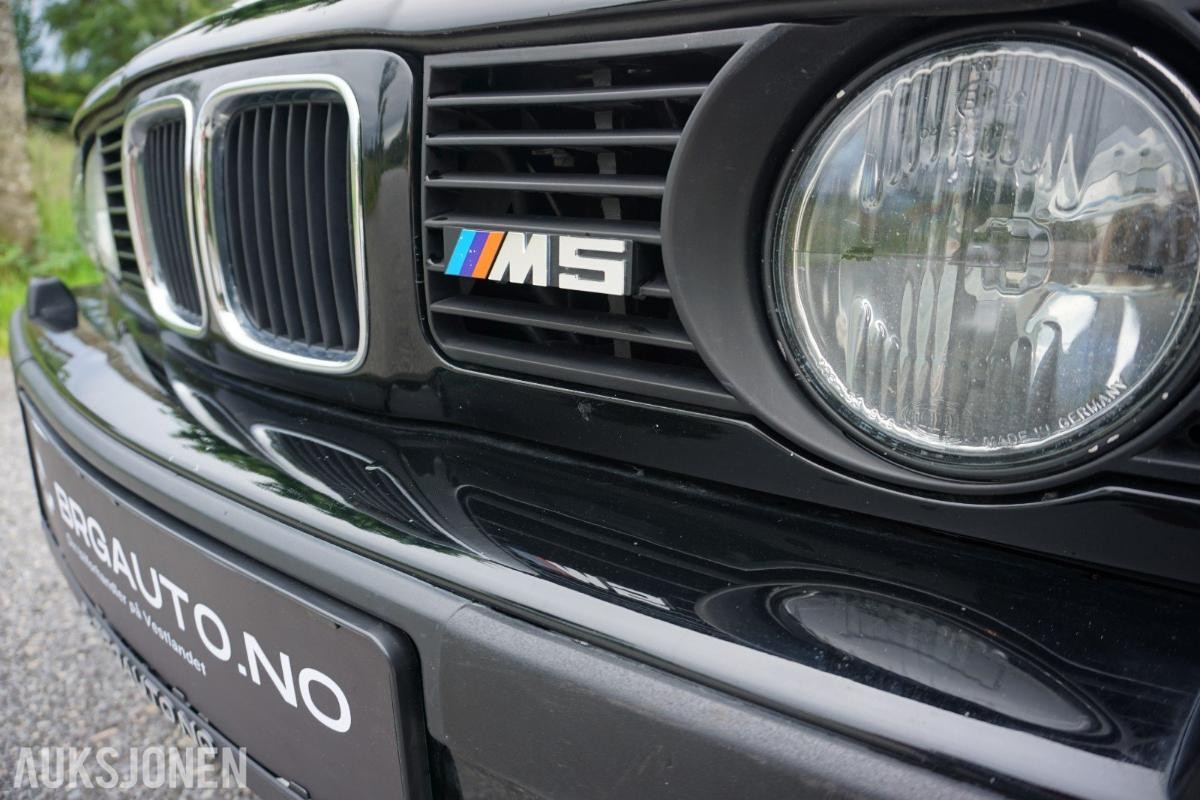 1991 BMW M5 3.5-315 - Eu-godkjent til 08/26 - Km: 206400